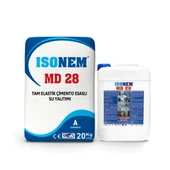 ISONEM MD28 Tam Elastik Çimento Esaslı Su İzolasyonu Seti 30 Kg thumbnail 1