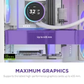 NZXT H9 Flow RGB+ 2025 CM-H92FW-P1 Dual-Chamber 7 RGB Fanlı ATX Beyaz Bilgisayar Kasası - 4