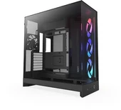 NZXT H9 Flow RGB 2025 CM-H92FB-R1 Dual-Chamber 3 RGB Fanlı ATX Siyah Bilgisayar Kasası - 1
