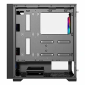 PowerBoost PB-P705B 650W 80+ Bronz USB 3.2 ARGB ATX Mid Tower Siyah Kasa thumbnail 5