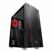 PowerBoost VK-G3403S 650W 80+ USB 3.2 LED ATX Mid Tower Siyah Kasa thumbnail 1
