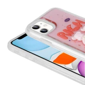 Apple iPhone 11 Kılıf Kabartma Figürlü Parlak  Minimini Silikon Kapak thumbnail 6