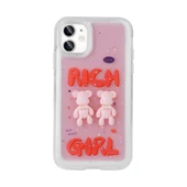 Apple iPhone 11 Kılıf Kabartma Figürlü Parlak  Minimini Silikon Kapak thumbnail 7