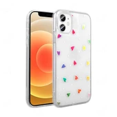 Apple iPhone 11 Kılıf Şeffaf Figürlü  Folk Sert Kapak thumbnail 1