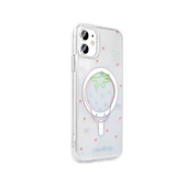 Apple iPhone 11 Kılıf M-Safe Şarj Özellikli Şeffaf  Folk Sert Kapak thumbnail 5