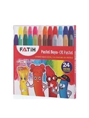 FATİH PASTEL BOYA 24 RENK KİNG SİZE - 1
