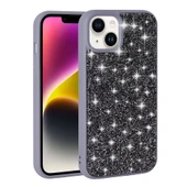 Apple iPhone 13 Kılıf Parlak Taşlı Tasarım  Pırlanta Kapak thumbnail 2