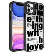 Apple iPhone 11 Pro Max Kılıf Aynalı Desenli Kamera Korumalı Parlak  Mirror Kapak thumbnail 1