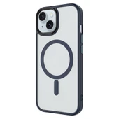 Apple iPhone 13 Kılıf Mat Arka Yüzey Wireless Şarj Özellikli  Flet M-safe Kapak thumbnail 7