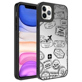 Apple iPhone 11 Pro Kılıf Aynalı Desenli Kamera Korumalı Parlak  Mirror Kapak thumbnail 1