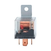 12V RÖLE 5 UÇLU 50/60 A IŞIKLI (ŞEFFAF) (ÇİFT PLATİN) (30-85-86-87-87a) thumbnail 1