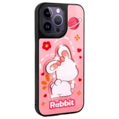 Apple iPhone 14 Pro Kılıf Parlayan Kabartmalı İkonik Figürlü  Amas Silikon Kapak thumbnail 7