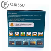 EVERTON RT-698 Şarjlı LED Projektör Fener - 50W Güç, 2000M Menzil ve Powerbank Özelliği - 7