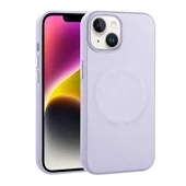 Apple iPhone 14 Plus Kılıf PU Deri M-safe Wireless Şarj Özellikli  Derix Kapak thumbnail 1