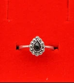 925 Ayar Kadın Gümüş Oltu Taşı Yüzük sy00039 thumbnail 3