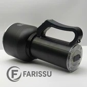 EVERTON RT-698 Şarjlı LED Projektör Fener - 50W Güç, 2000M Menzil ve Powerbank Özelliği - 3