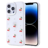 Apple iPhone 14 Pro Kılıf Airbag Tasarımlı Simli Şeffaf  Kutup Kapak thumbnail 1