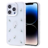 Apple iPhone 14 Pro Kılıf Airbag Tasarımlı Simli Şeffaf  Kutup Kapak thumbnail 2