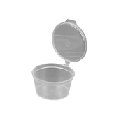 Sos Kabı 1 Oz PP Kendinden Kapaklı 50  Adetli -STARPET thumbnail 2