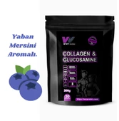 WWP Collagen & Glucosamine, Kolajen & Glukozamin Destek Tozu . 300g . Yaban Mersini Aromalı. - 1