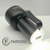 EVERTON RT-698 Şarjlı LED Projektör Fener - 50W Güç, 2000M Menzil ve Powerbank Özelliği - 4