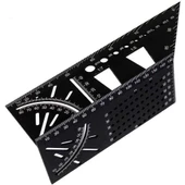 Troy 25901 Alüminyum Kırlangıç Geçme Işaretleme Gönyesi, 215MM thumbnail 1