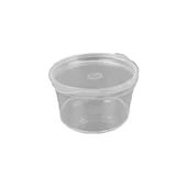 Sos Kabı 2 Oz PP Kendinden Kapaklı 50 Adetli -STARPET thumbnail 1