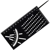 Troy 25901 Alüminyum Kırlangıç Geçme Işaretleme Gönyesi, 215MM thumbnail 2