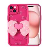 Apple iPhone 15 Kılıf Kamera Korumalı Figür Tasarımlı Zore Kapya Kapak thumbnail 1