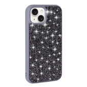 Apple iPhone 15 Kılıf Parlak Taşlı Tasarım  Pırlanta Kapak thumbnail 1