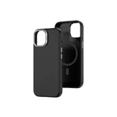 Apple iPhone 15 Kılıf Wiwu SP-019 M-safe Şarj Özellikli Vegan Leather Deri Kapak - 6