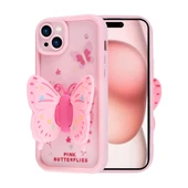 Apple iPhone 15 Kılıf Kamera Korumalı Figür Tasarımlı Zore Kapya Kapak thumbnail 3