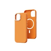 Apple iPhone 15 Kılıf Wiwu SP-019 M-safe Şarj Özellikli Vegan Leather Deri Kapak - 3