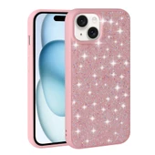 Apple iPhone 15 Kılıf Parlak Taşlı Tasarım  Pırlanta Kapak thumbnail 4