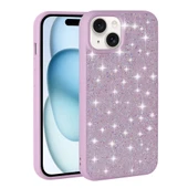 Apple iPhone 15 Kılıf Parlak Taşlı Tasarım  Pırlanta Kapak thumbnail 2