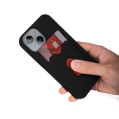 Apple iPhone 15 Kılıf  Dora Kartlıklı Silikon Kapak thumbnail 4