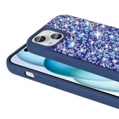 Apple iPhone 15 Kılıf Parlak Taşlı Tasarım  Linea Diamond Kapak thumbnail 7