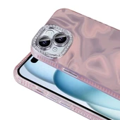 Apple iPhone 15 Kılıf Airbagli Parlak Taş Detay Tasarımlı  Esila Kapak thumbnail 5