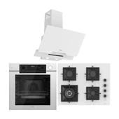 Ferre Fryart Artline Steam QEP64CB - SC406-WFA - D064-SA 9 Prog. Dijital Turbo Ank. Set - Beyaz thumbnail 1