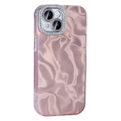 Apple iPhone 15 Plus Kılıf Airbagli Parlak Taş Detay Tasarımlı  Esila Kapak thumbnail 2