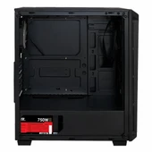 PowerBoost PB-T001BB 750W 80+ Bronz USB 3.2 RGB ATX Mid Tower Siyah Kasa thumbnail 4