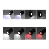 F.B.I F-262 Yeni Güçlü Çift Taraflı Taşınabilir Spot Ve Işıldak USB Powerbank Şarjlı Fener thumbnail 2