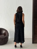 Gül Desenli Tül  Etek - 2