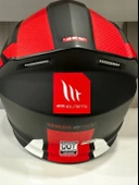 KASK MT GENESİS SV CAVE A5 ÇENE AÇILIR MAT SİYAH/KIRMIZI thumbnail 4