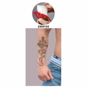 Kılıç Dragon Yılan Tattoo Geçici Dövme Şablonları Kına Kalıpları thumbnail 2