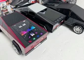 RT-1972 Tesla Cybertruck Araba Tasarımlı Bluetooth Hoparlör - TF Kart / USB / FM Destekli - 2