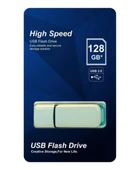 Elba High Speed 128Gb Plastik Beyaz-Mavi 2.0 Usb Flash Bellek - 1