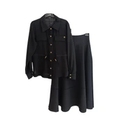 Kadın Bel Büzgü Detay Etekli Takım 25KT665 thumbnail 1