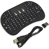 Mini Keyboard Ri İ8 Air Smart Tv Işıklı Mini Klavye Dokunmatik Mouse thumbnail 2