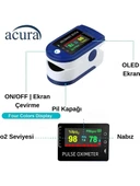 Acura Ac-60 Oksimetre OLED Ekranlı Nabız ve Oksijen Ölçer - 5
